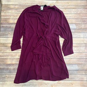 NEW City Chic Shibara Top - Mulberry